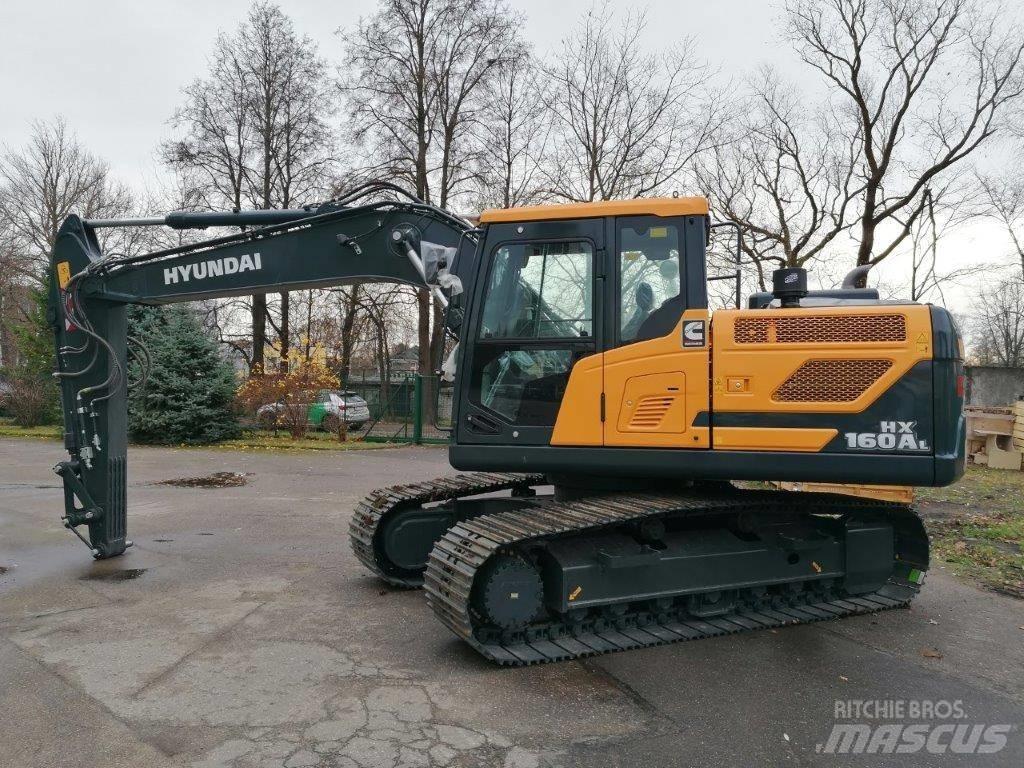 Hyundai HX160AL Pásová rýpadla