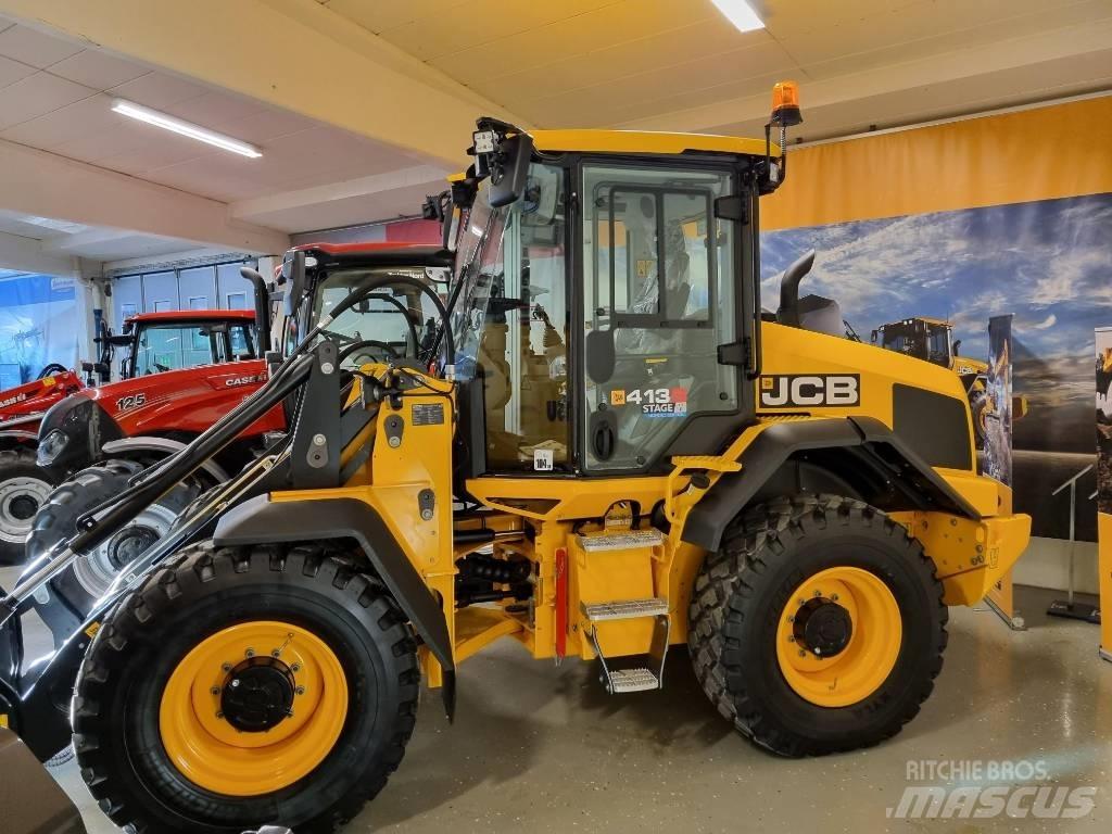 JCB 413 S Steg V Kolové nakladače