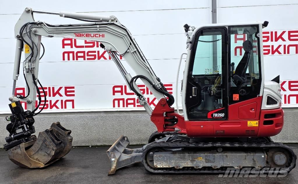 Takeuchi TB 260 Mini rýpadla < 7t