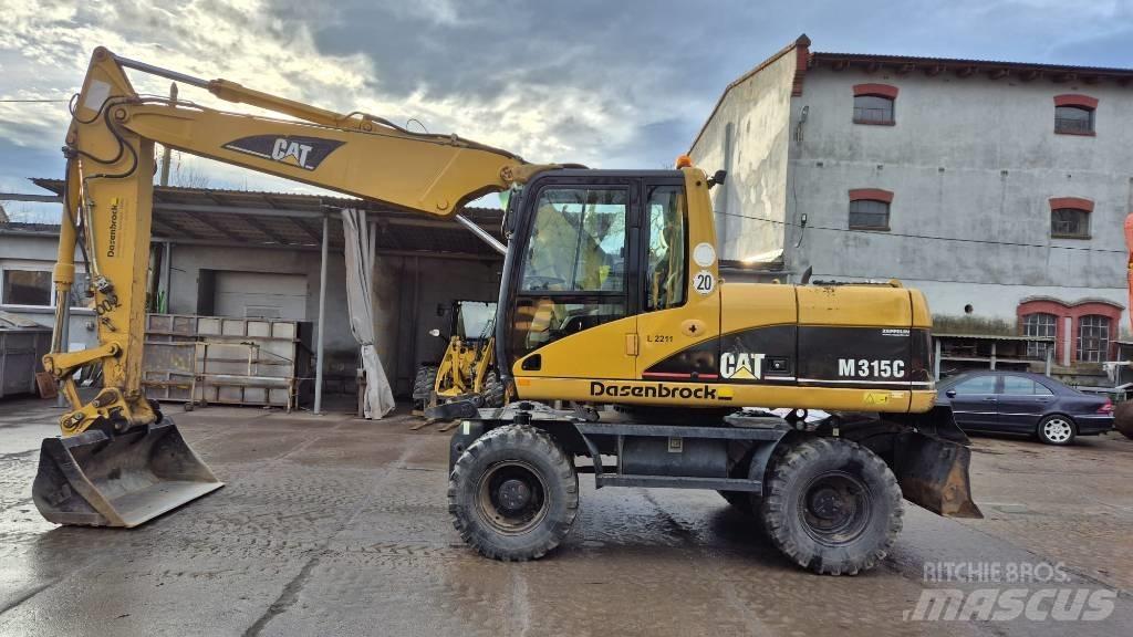 CAT M 315 C Kolová rýpadla