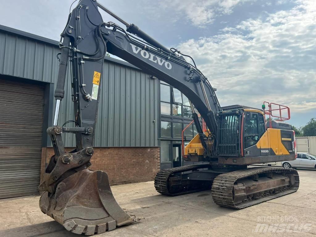 Volvo EC 380 EL Pásová rýpadla