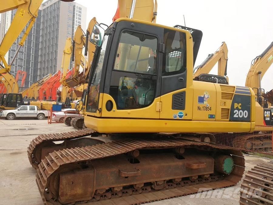 Komatsu pc200-8 Pásová rýpadla