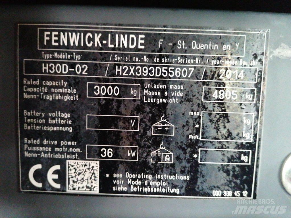Linde H30D-02 Dieselové vozíky