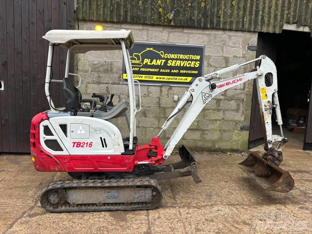 Takeuchi TB 216 Mini rýpadla < 7t