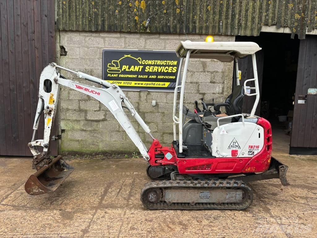 Takeuchi TB 216 Mini rýpadla < 7t
