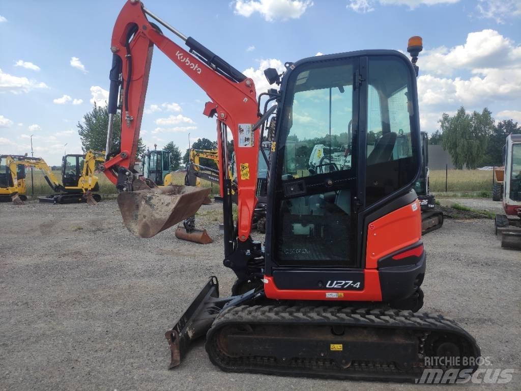 Kubota U 27-4 Mini rýpadla < 7t