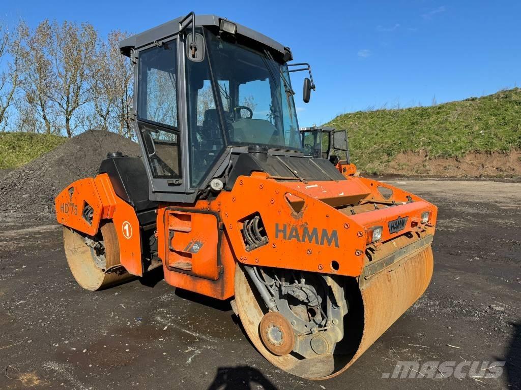 Hamm HD 75 Tandemové válce