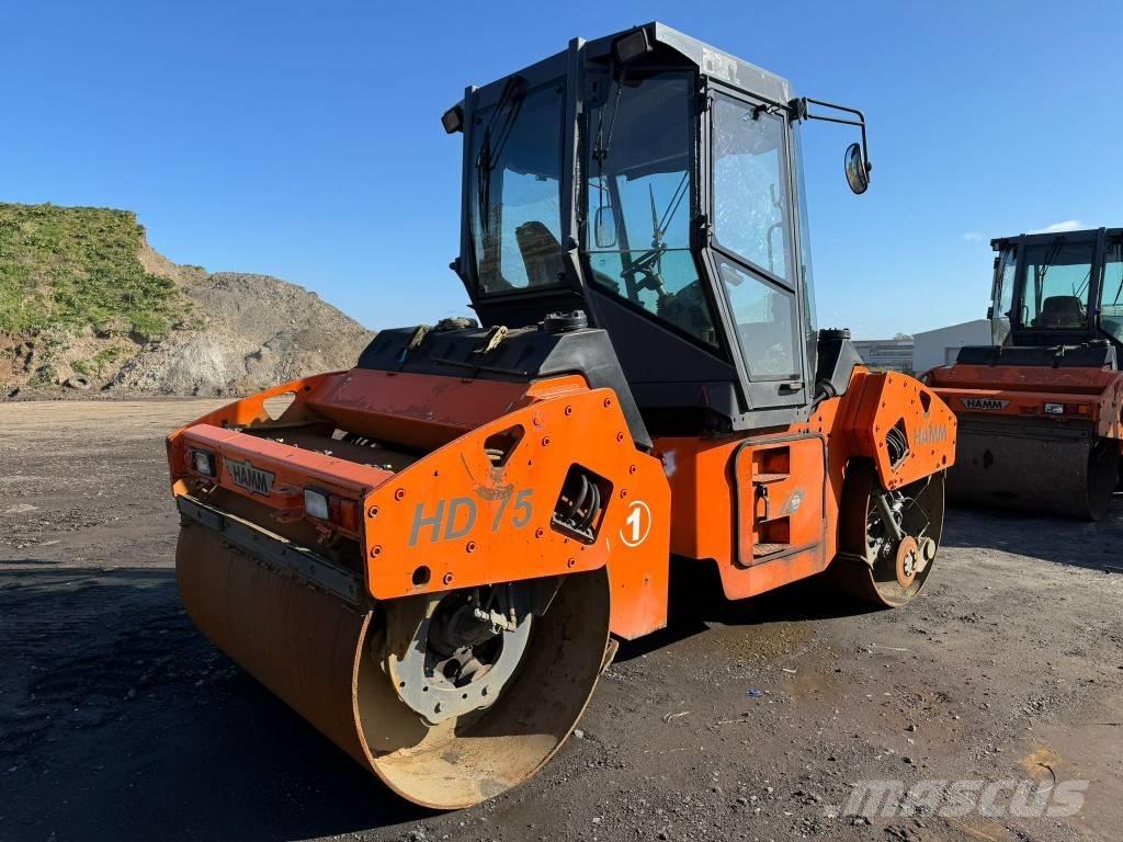 Hamm HD 75 Tandemové válce