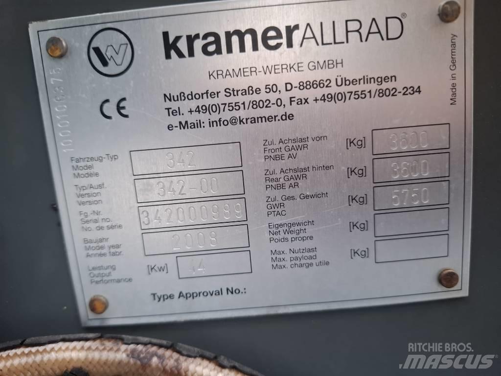 Kramer 380 Kolové nakladače