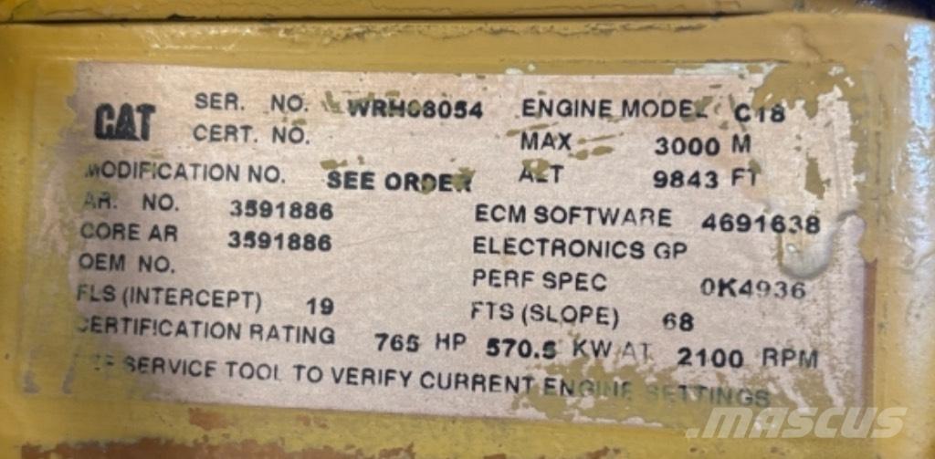CAT C 18 Stavebnictví - ostatní