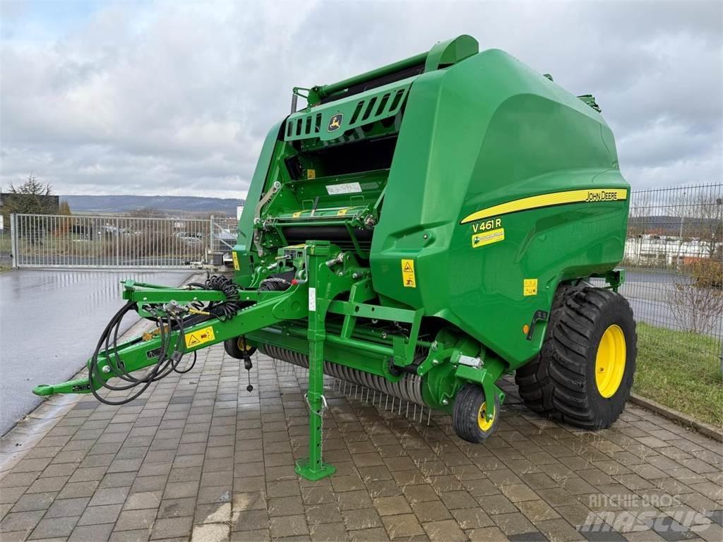 John Deere V461R Lis na válcové balíky