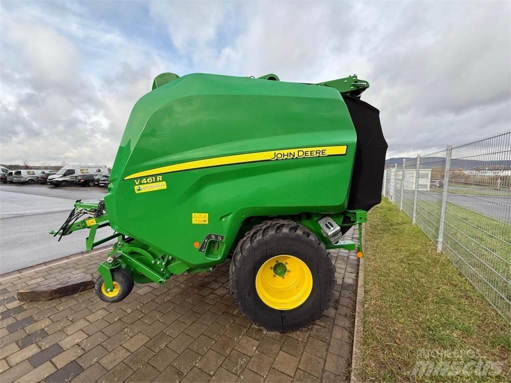 John Deere V461R Lis na válcové balíky