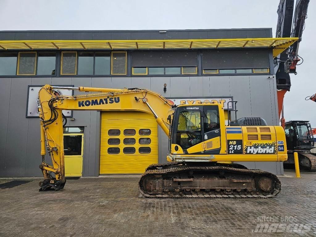 Komatsu HB215LC-2 Pásová rýpadla
