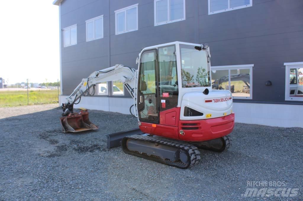 Takeuchi TB 240 Mini rýpadla < 7t