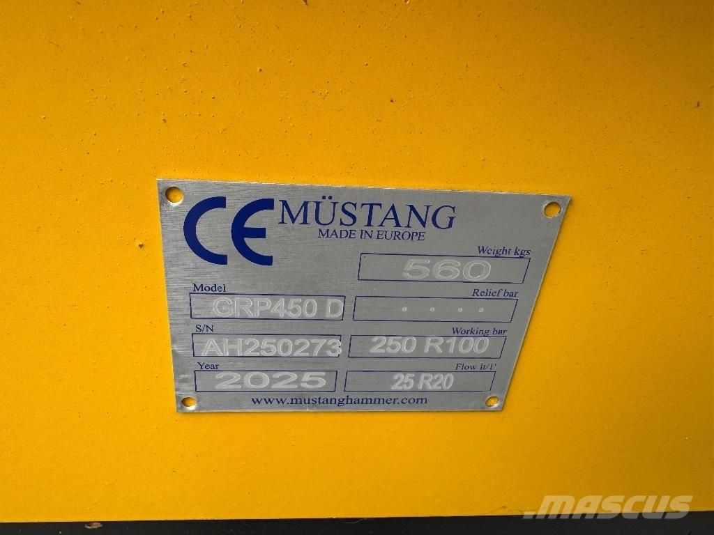 Mustang GRP 450 D Klešťové drapáky