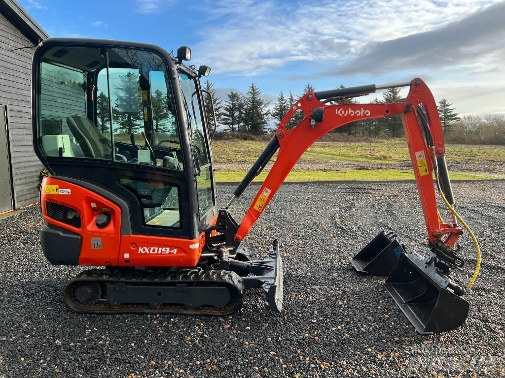 Kubota KX 019-4 Mini rýpadla < 7t