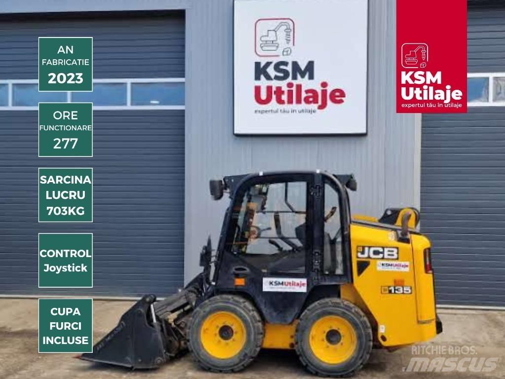 JCB 135 Smykem řízené nakladače
