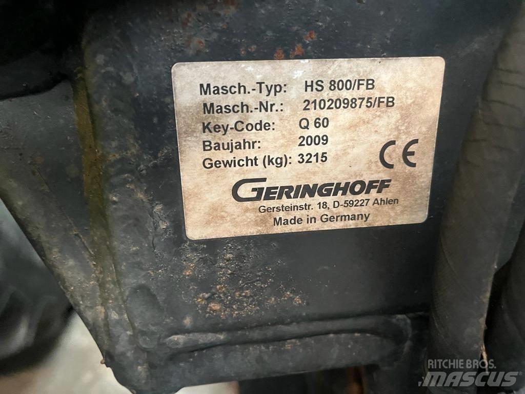 Geringhoff HS 800/FB Kombajnové hlavice