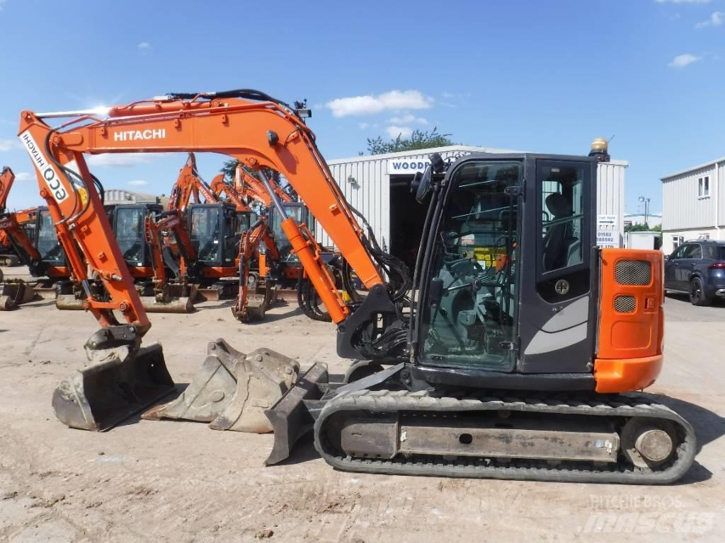 Hitachi ZX 85 US B-5 Midi rýpadla 7t - 12t