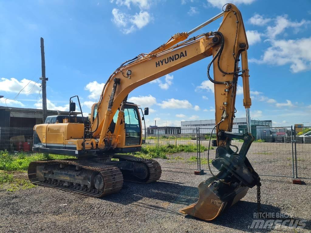 Hyundai R160LC-9A Pásová rýpadla