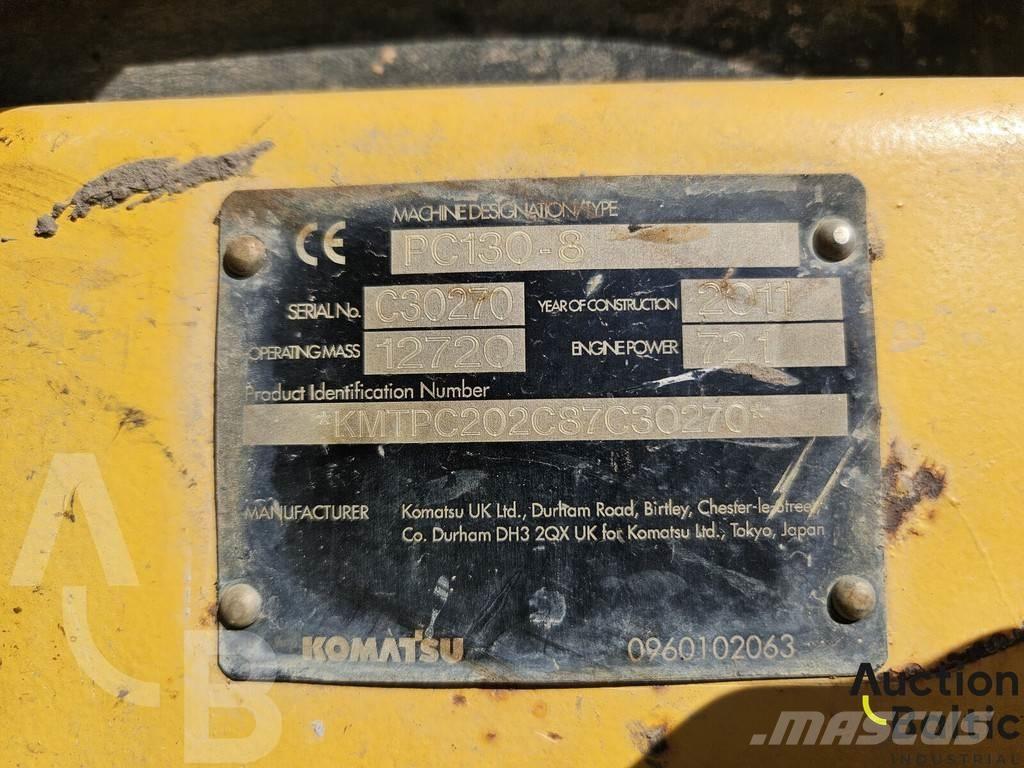 Komatsu PC130-8 Pásová rýpadla