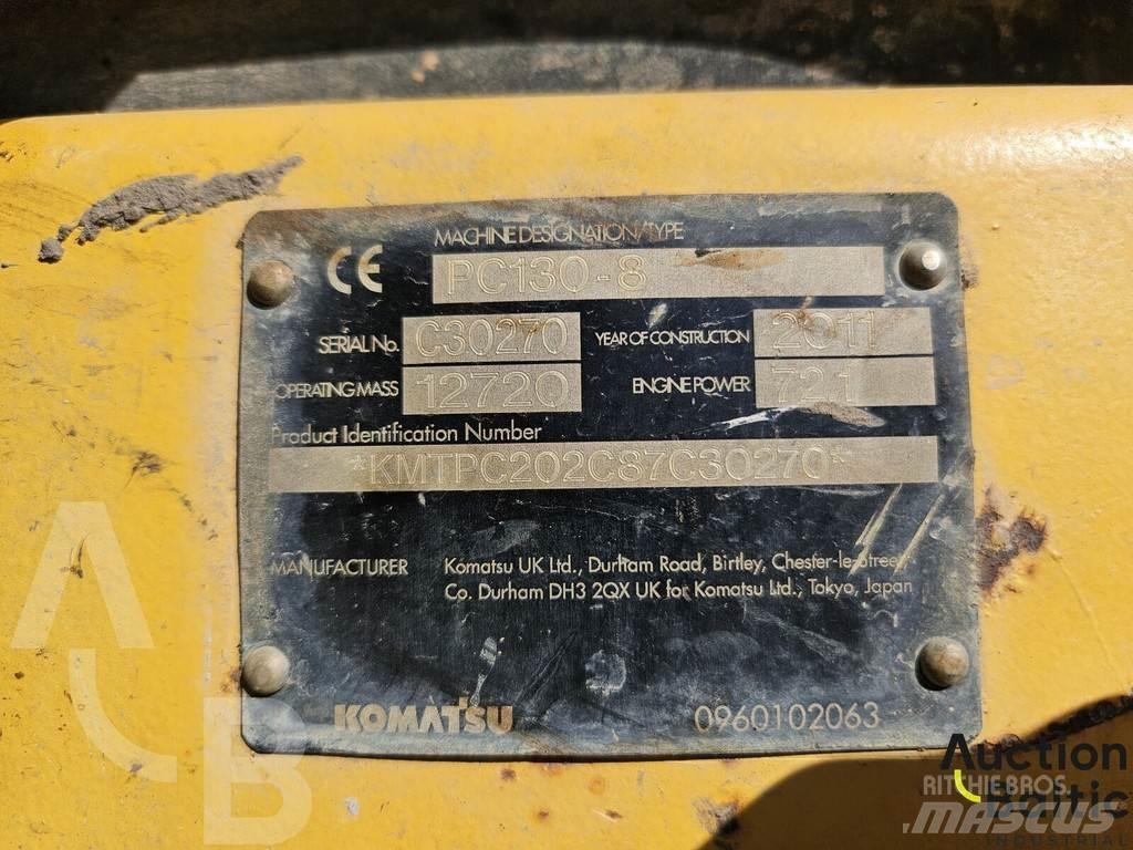 Komatsu PC130-8 Pásová rýpadla