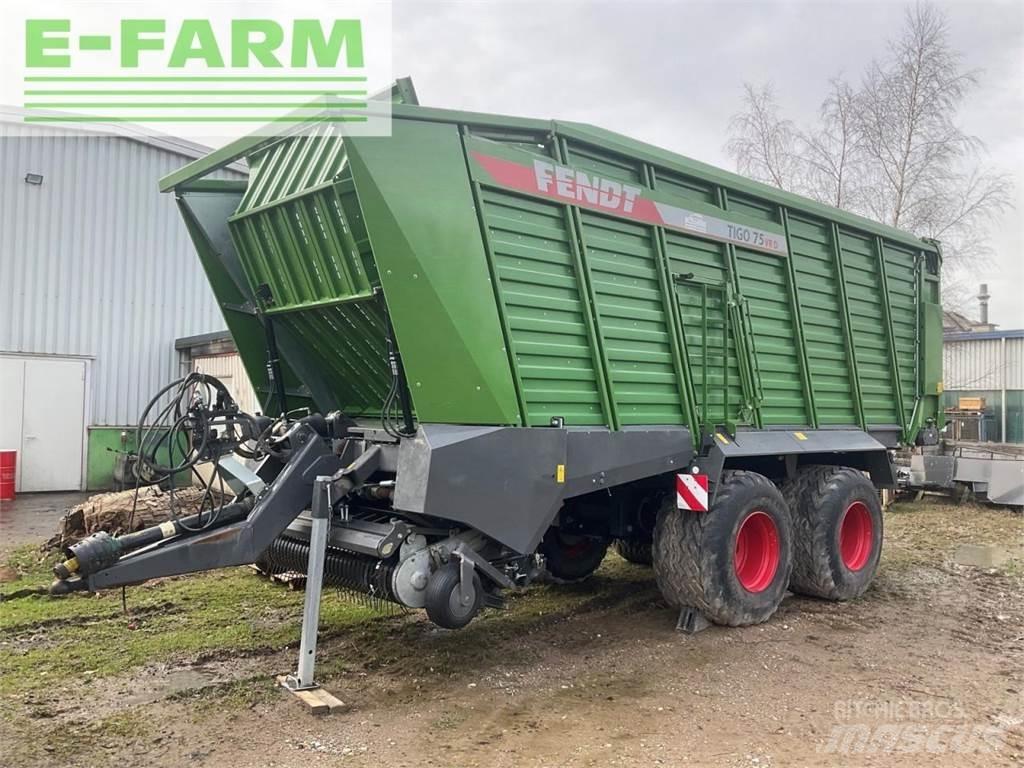 Fendt tigo 75 vr Ostatní návěsy