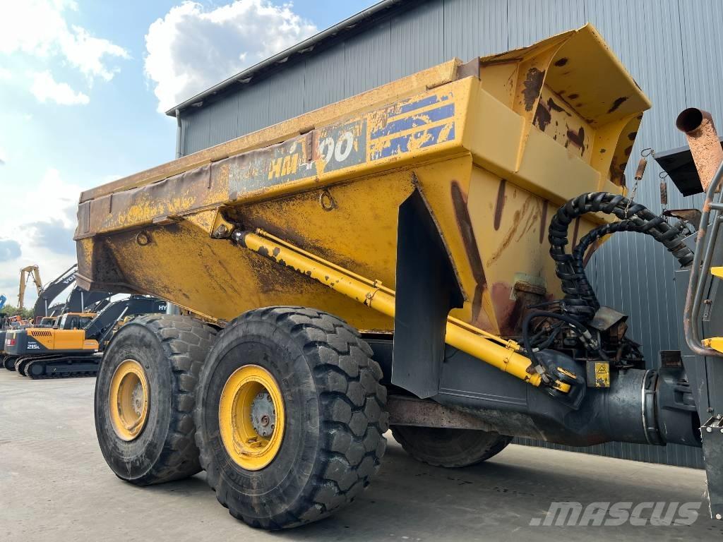 Komatsu HM400-3 Kloubové dempry