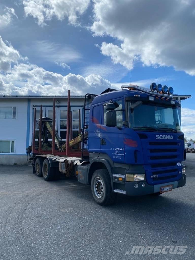 Scania R 16 Vozy na přepravu kmenů