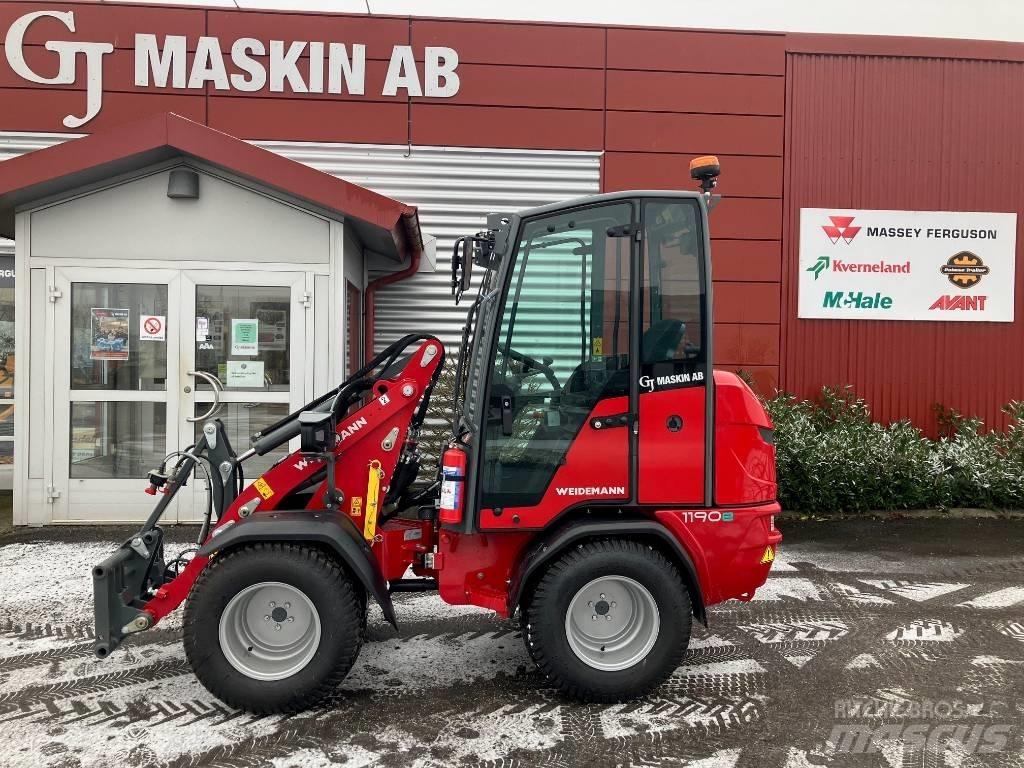 Weidemann 1190e Smykem řízené nakladače