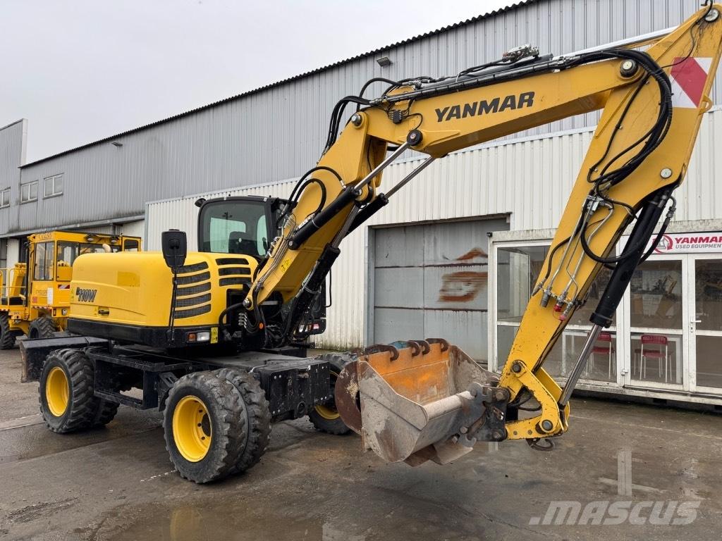 Yanmar B110W (40518) Kolová rýpadla