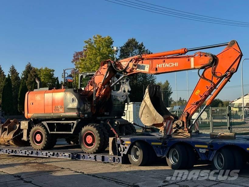 Hitachi ZX 170 W-5 B Kolová rýpadla