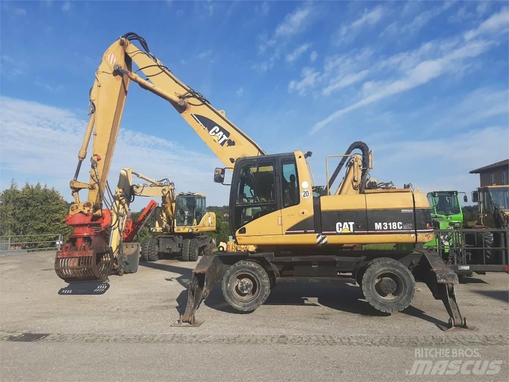 CAT M318C MH Kolová rýpadla