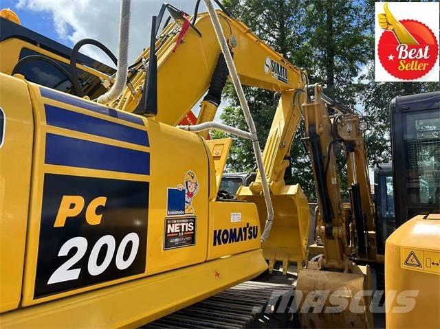 Komatsu PC 200-8 Pásová rýpadla