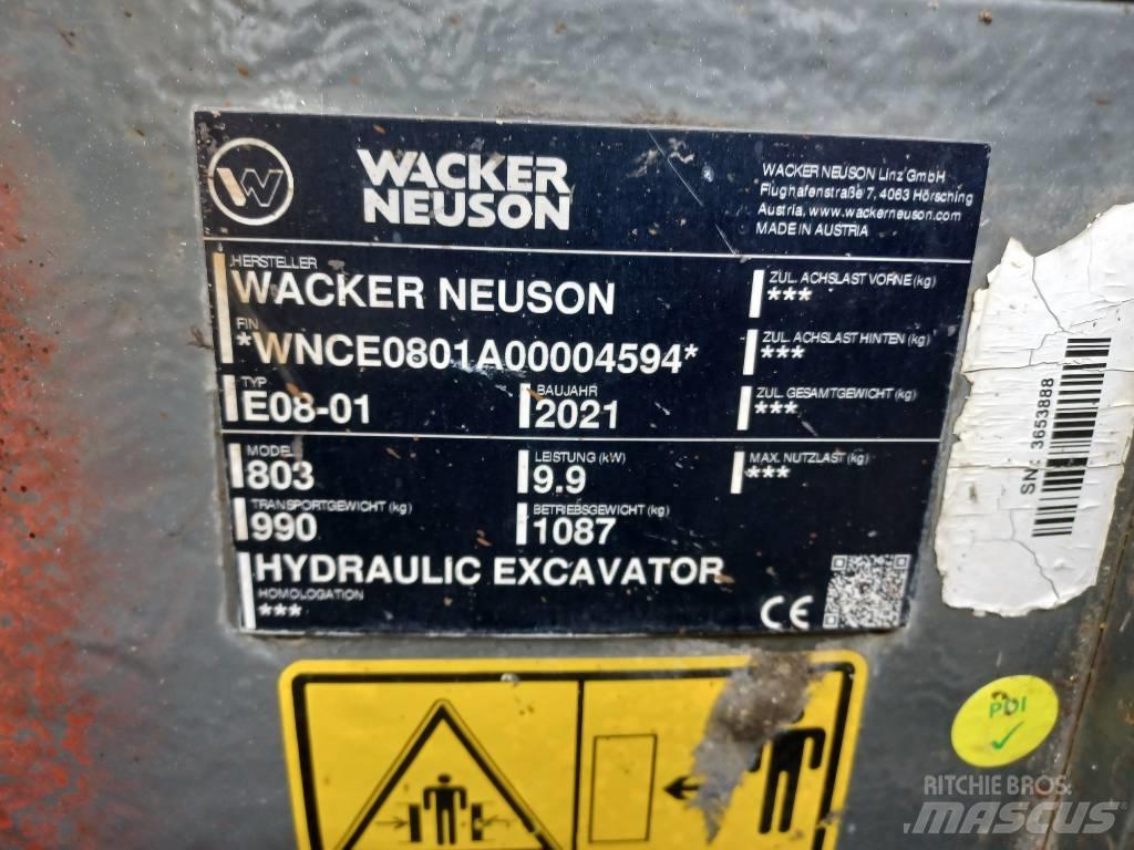 Wacker Neuson 803 Pásová rýpadla