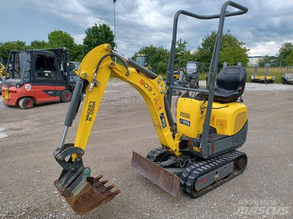 Wacker Neuson 803 Pásová rýpadla