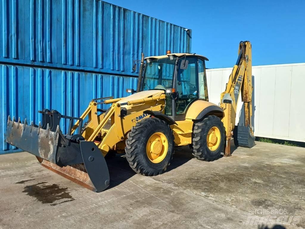 Komatsu WB 97 S-2 Rýpadlo-nakladače