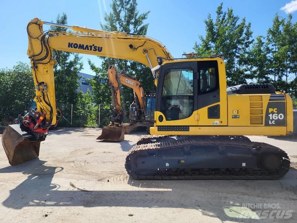 Komatsu PC 160 LC-8 Pásová rýpadla