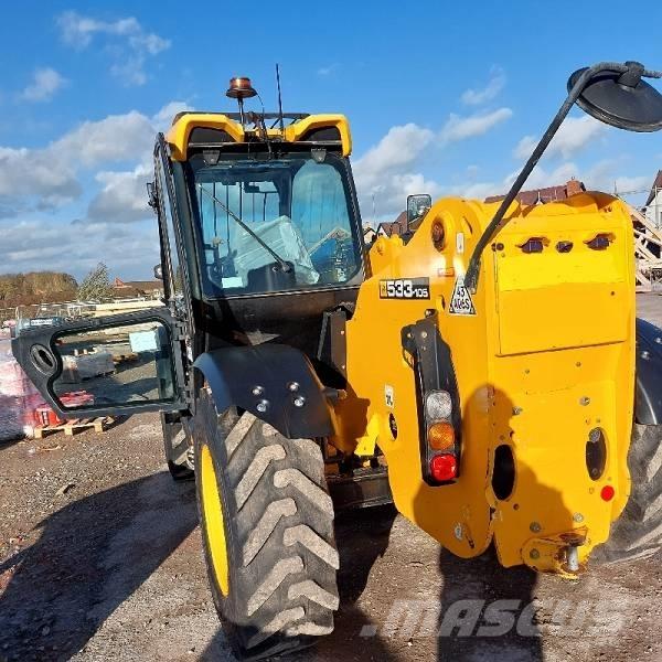 JCB 533-105 Teleskopické manipulátory