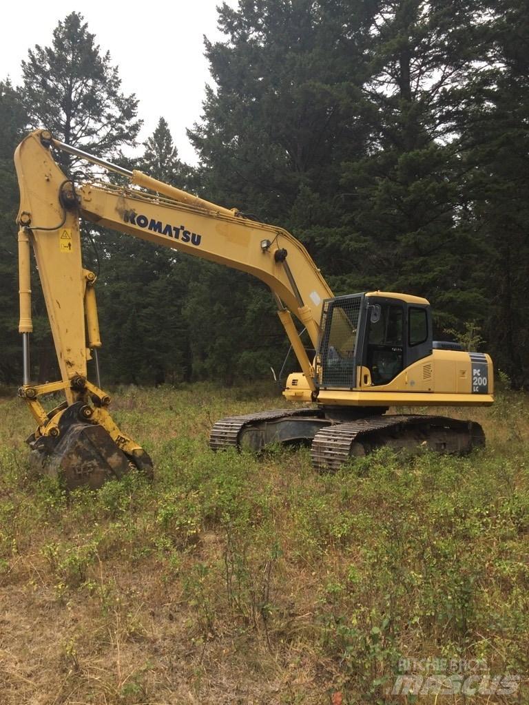 Komatsu PC 200 LC-7 Pásová rýpadla
