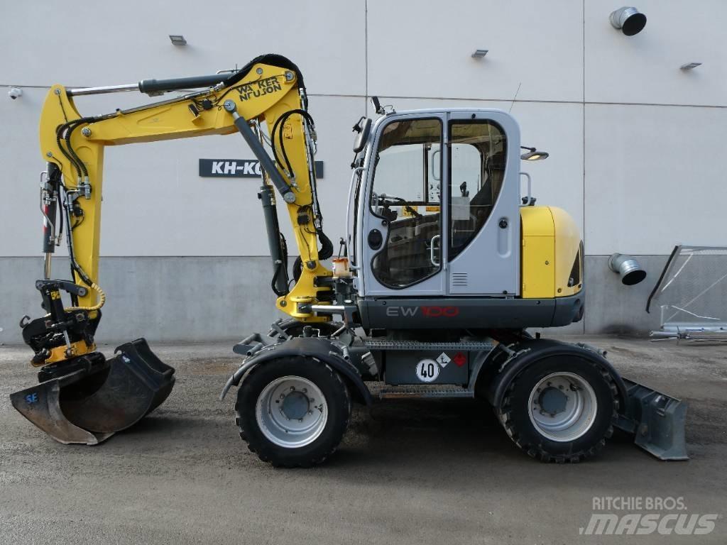 Wacker Neuson EW 100 Kolová rýpadla