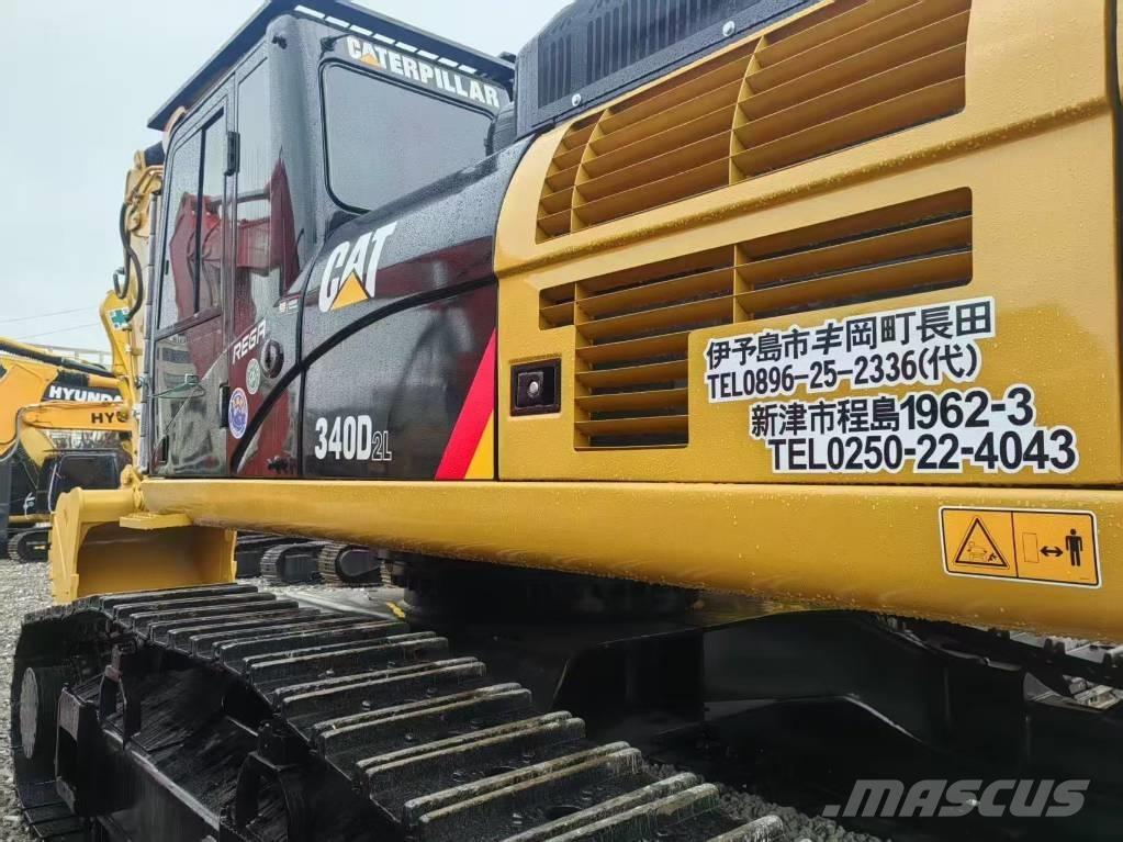 CAT 340 Pásová rýpadla