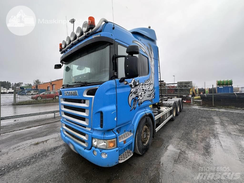 Scania R 500 LB Hákový nosič kontejnerů