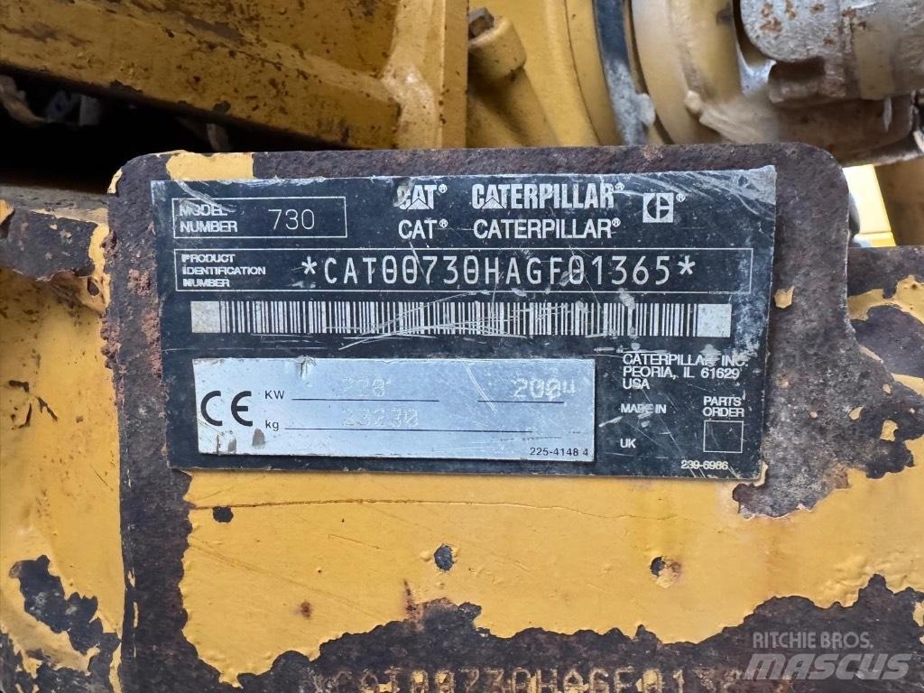 CAT 730 Kloubové dempry