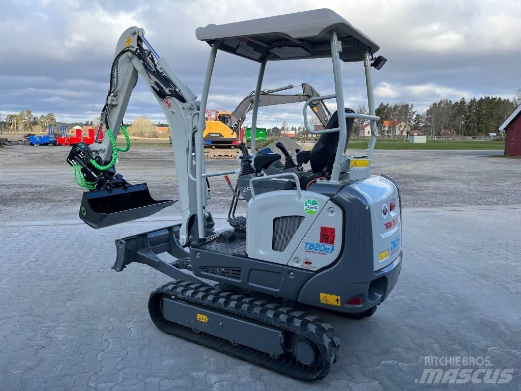 Takeuchi TB20E Mini rýpadla < 7t