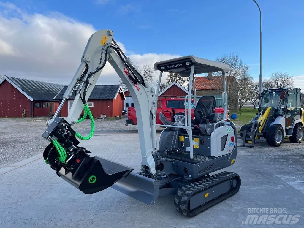 Takeuchi TB20E Mini rýpadla < 7t
