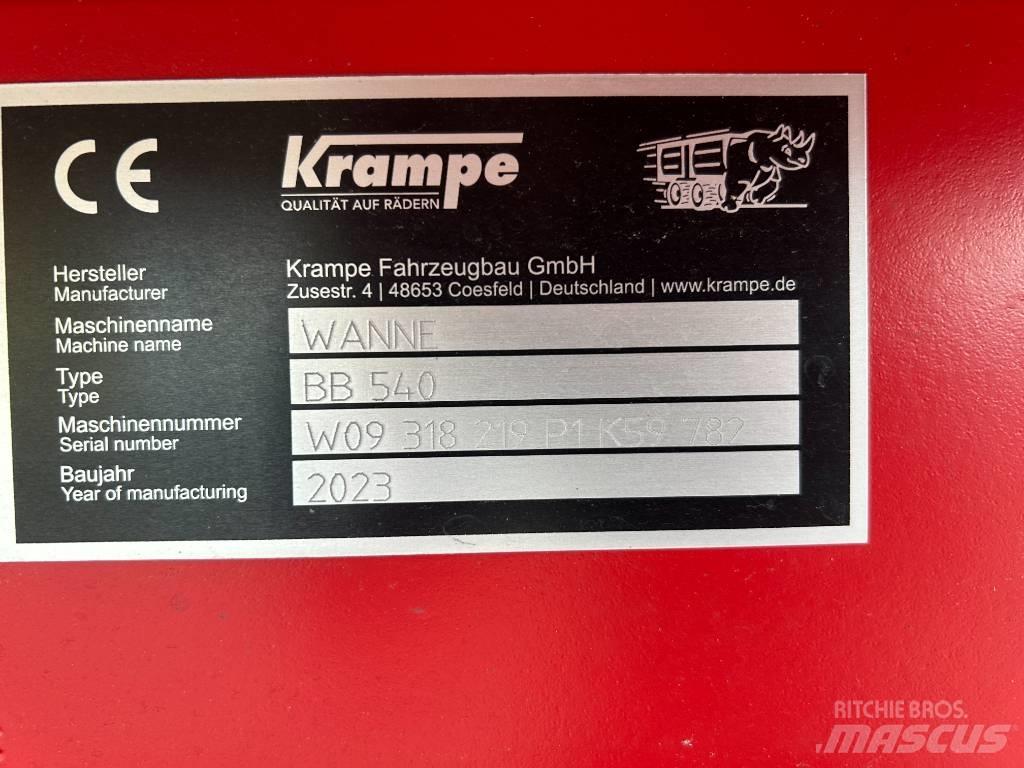 Krampe BB 540 Obilné návěsy
