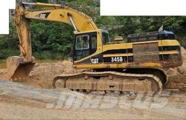 CAT 345 B L Pásová rýpadla