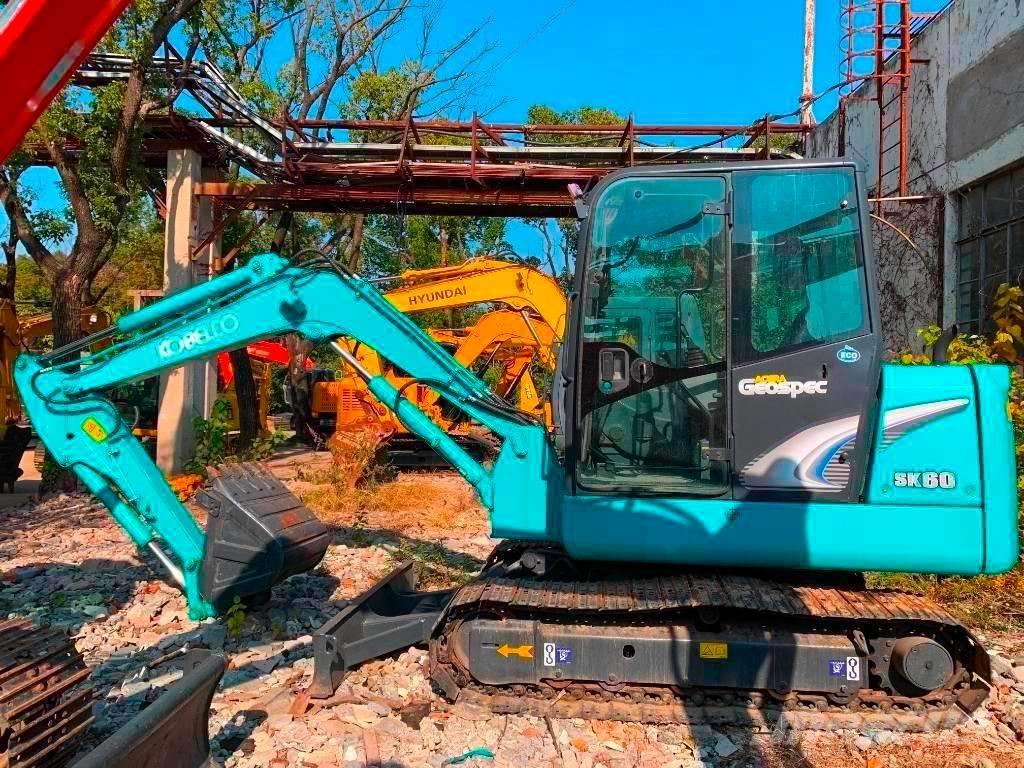 Kobelco SK 60 Pásová rýpadla