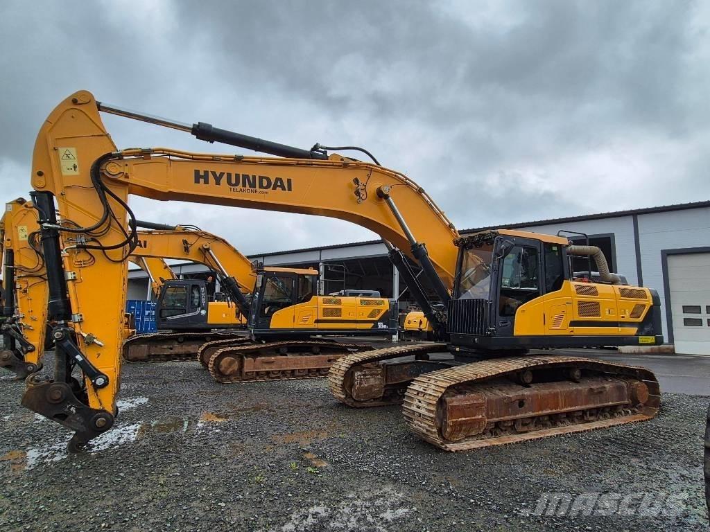 Hyundai HX 380 L Pásová rýpadla